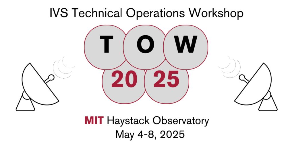 TOW 2025 logo with two antennas and circles showing "TOW 2025"